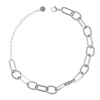 Collier 2MM coton imitation et Acier inoxydable 316L 50CM