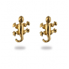 Gold plated earrings