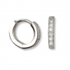 Boucle d'oreille argent