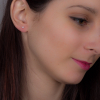 Boucle d'oreille argent 0.30grs