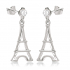 Boucle d'oreille argent