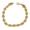 Gold plated bracelet