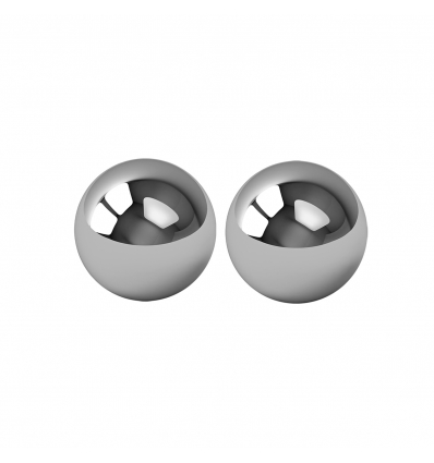 Boucles d'oreille acier boule 3MM